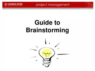 guide to brainstorming