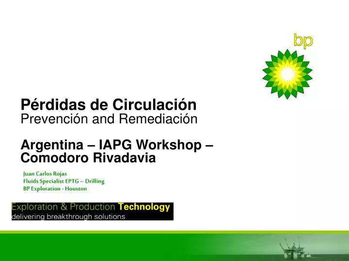 p rdidas de circulaci n prevenci n and remediaci n argentina iapg workshop comodoro rivadavia