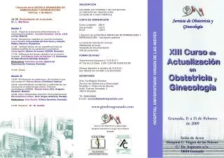 Servicio de Obstetricia y Ginecología