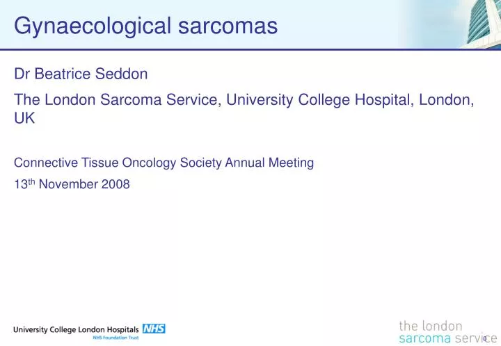 gynaecological sarcomas