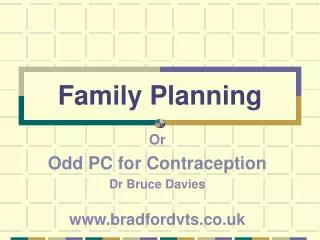 Family Planning