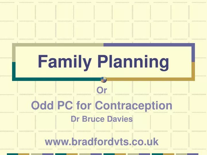 family planning