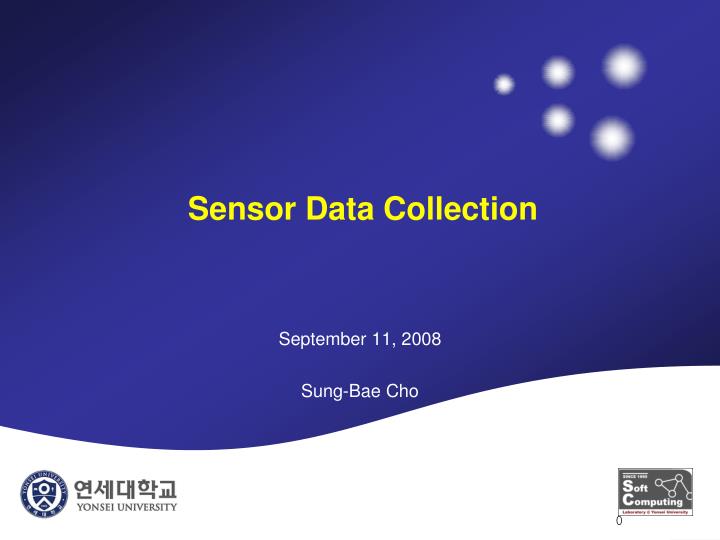 sensor data collection