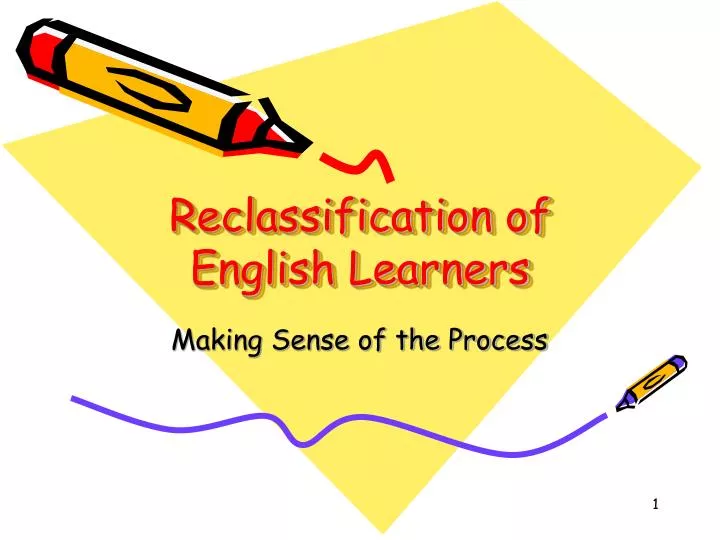 reclassification of english learners