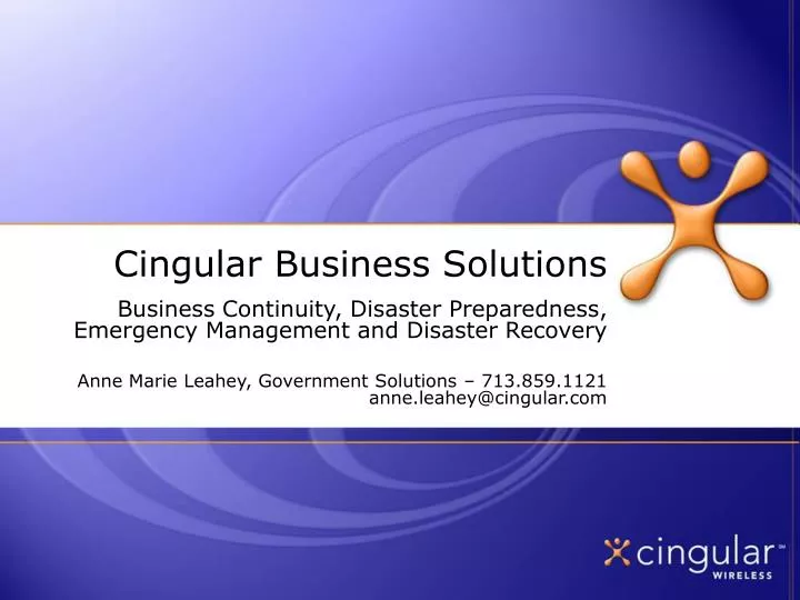 cingular business solutions