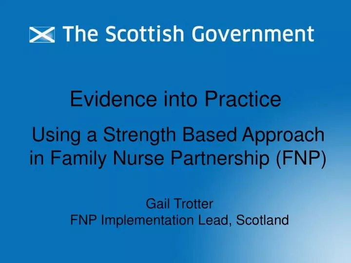 using a strength based approach in family nurse partnership fnp