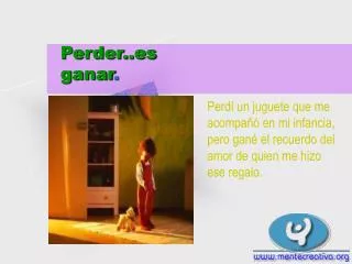 perder es ganar