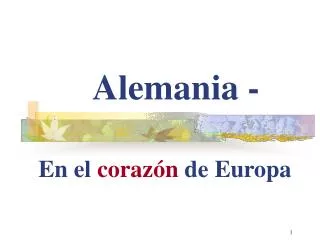 Alemania -