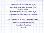 UNIVERSIDADE FEDERAL DO PARÁ PRÓ-REITORIA DE PESQUISA E PÓS-GRADUAÇÃO DEPARTAMENTO DE PÓS-GRADUAÇÃO  I Seminário da Pós- - slide 1