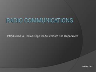 Radio Communications