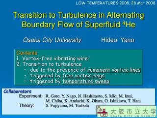 Transition to Turbulence in Alternating Boundary Flow of Superfluid 4 He