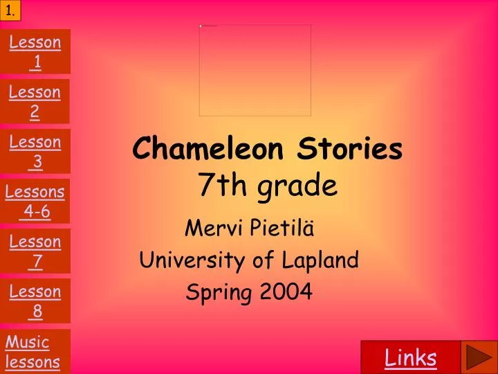 chameleon stories 7th grade
