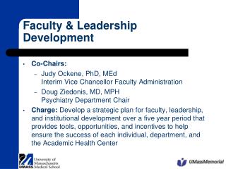 Faculty &amp; Leadership Development