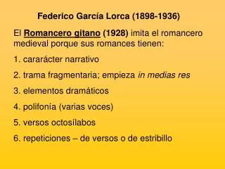 Federico García Lorca (1898-1936)