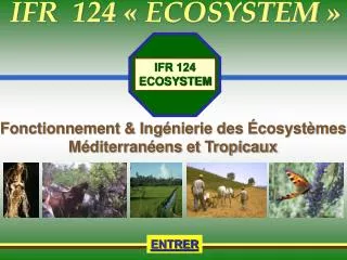 IFR  124 « ECOSYSTEM »