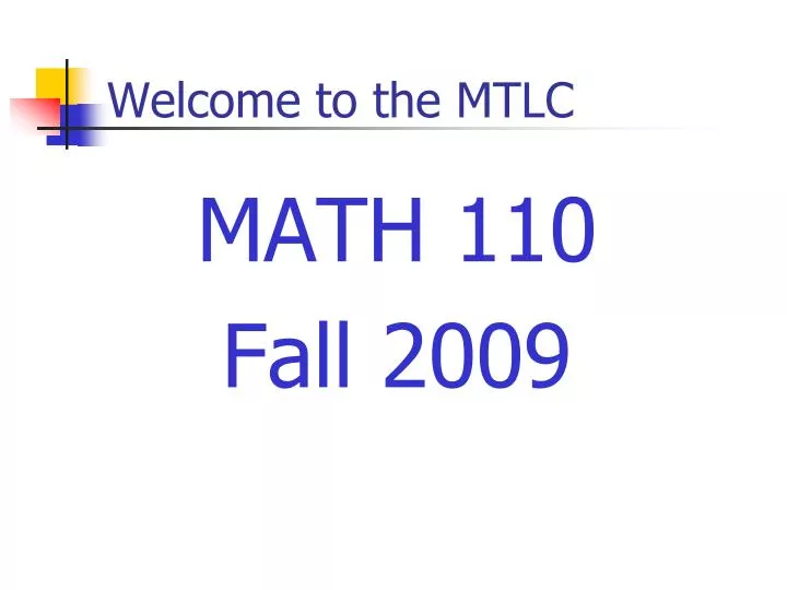 welcome to the mtlc