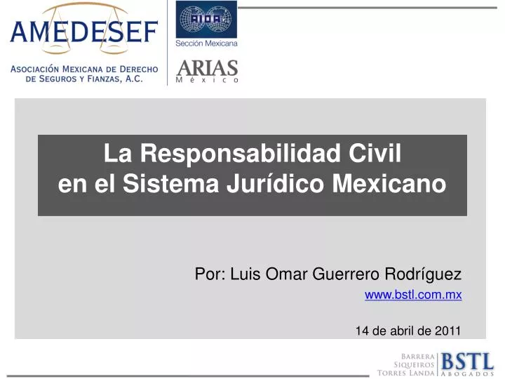 la responsabilidad civil en el sistema jur dico mexicano