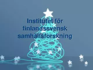 Institutet för finlandssvensk samhällsforskning