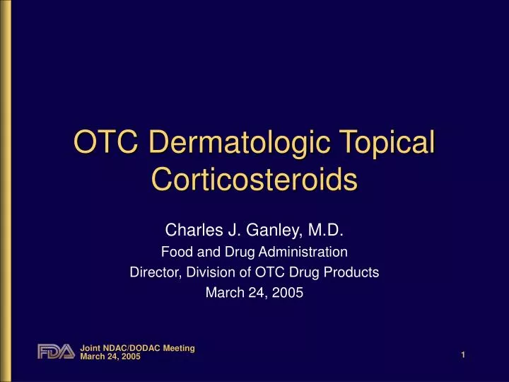 otc dermatologic topical corticosteroids