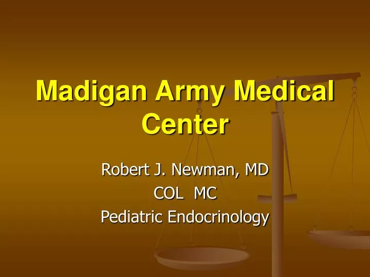 madigan army medical center