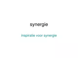 synergie