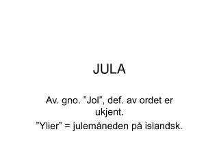 JULA