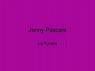 Jenny Pascale