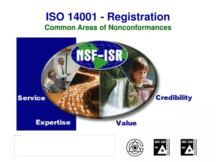 iso 14001 registration common areas of nonconformances