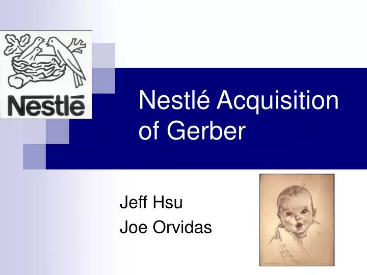 nestl acquisition of gerber
