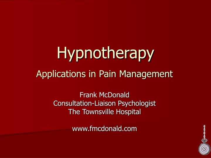 hypnotherapy