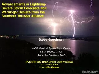 Advancements in Lightning-Severe Storm Forecasts and Warnings: Results from the Southern Thunder Alliance