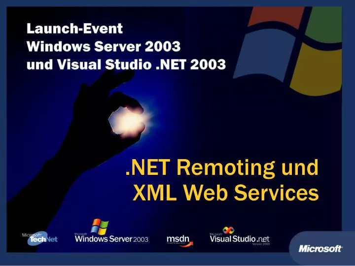 net remoting und xml web services