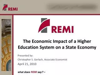 The Economic Impact of a Higher Education System on a State Economy