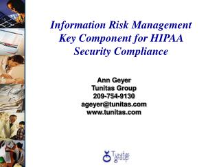 Information Risk Management Key Component for HIPAA Security Compliance