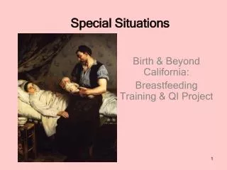 Birth &amp; Beyond California: Breastfeeding Training &amp; QI Project