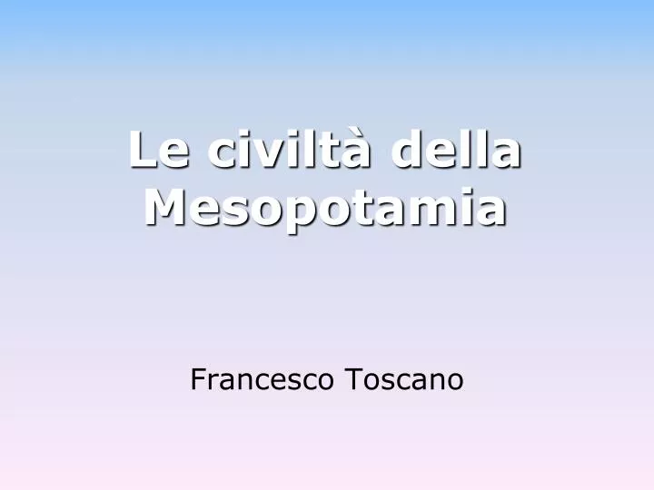 francesco toscano