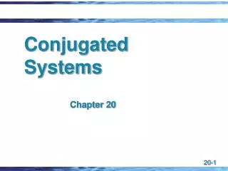 Conjugated Systems