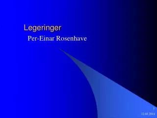 Legeringer