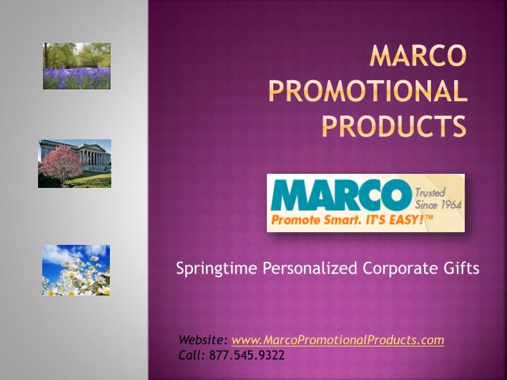 marco promotional products