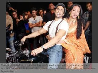 Ranveer is not my type: Sonakshi