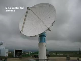 S-Pol center fed antenna