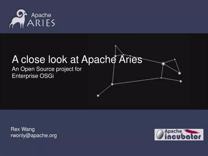 a close look at apache aries an open source project for enterprise osgi