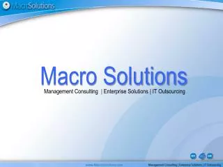 Macro Solutions