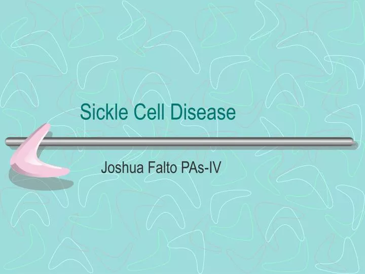 sickle cell disease