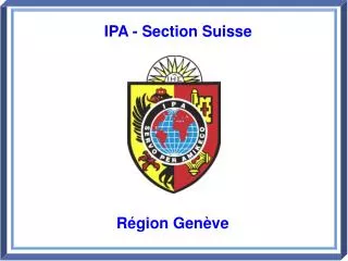 r gion gen ve