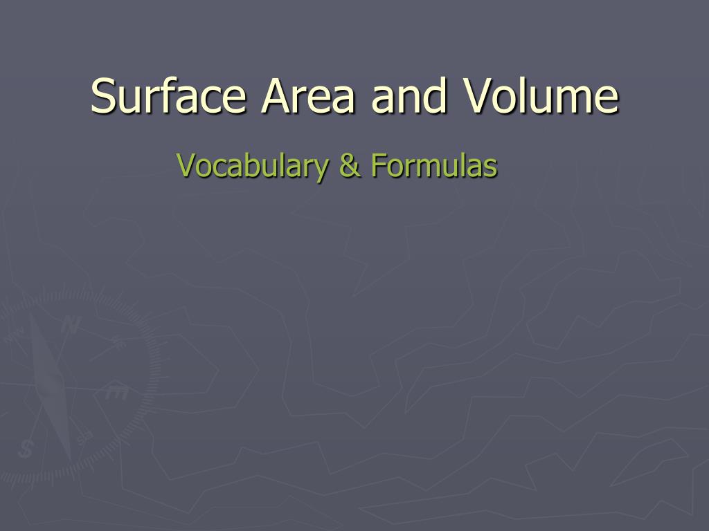 PPT - Surface Area and Volume PowerPoint Presentation, free download ...