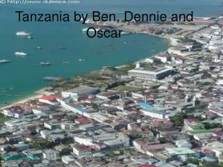 Tanzania by Ben, Dennie and Oscar
