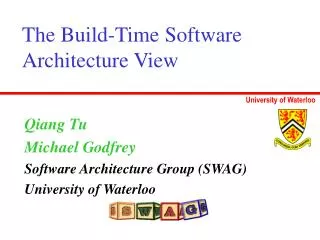 The Build-Time Software Architecture View