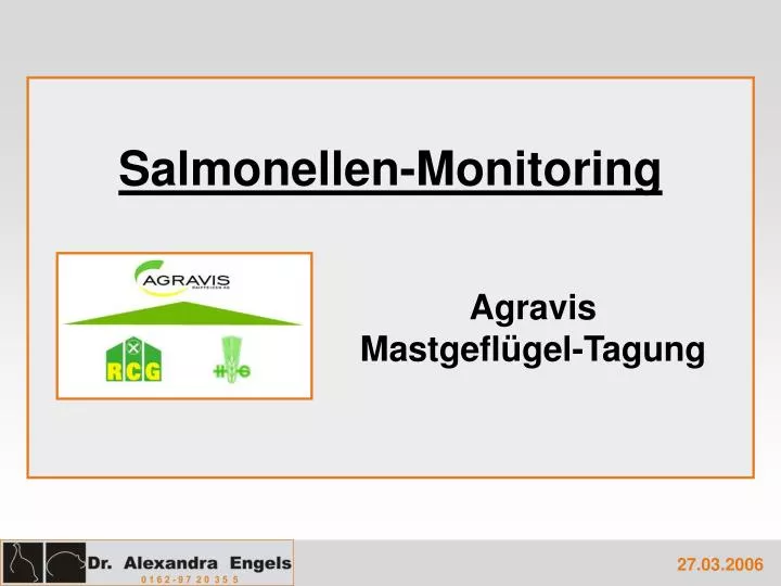 salmonellen monitoring