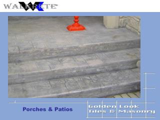 Porches &amp; Patios